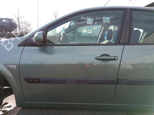 Used Left front door RENAULT MEGANE II (BM0/1_, CM0/1_) 1.6 16V (BM0C, CM0C) (113 hp) 27230202