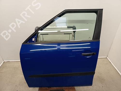 Used Left front door SKODA FABIA II (542) 1.2 12V (60 hp) 32763588