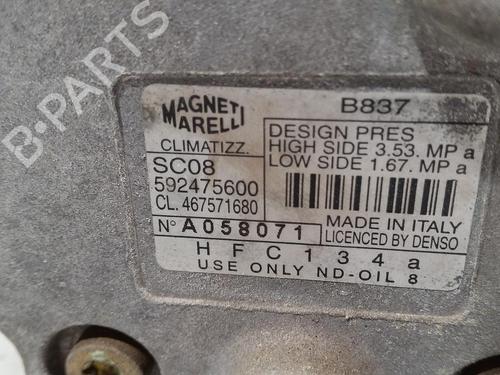 AC-Kompressor FIAT PUNTO (188_) 1.2 16V 80 (188.233, .235, .253, .255, .333, .353, .639,... | BP27226888M34 
