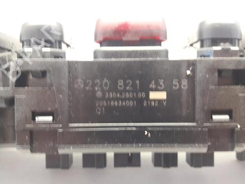 Warning switch MERCEDES-BENZ S-CLASS (W220, V220) S 320 (220.065, 220.165) | BP27227848I22 