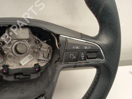 Steering wheel SEAT LEON (5F1) 1.4 TSI | BP39568257C49 - Image 2