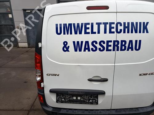Venstre bagagerum dør Venstre bagagerum dør MERCEDES-BENZ CITAN Box Body/MPV (W415) 109 CDI (415.601, 415.603, 415.605) (90 hp) 35916859 35916859