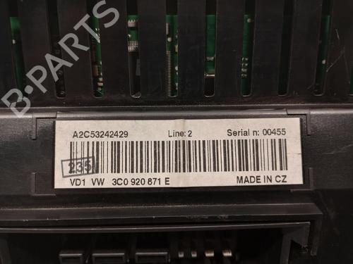Instrument cluster VW PASSAT B6 Variant (3C5) 2.0 TDI | BP27226437C47  - Image 5