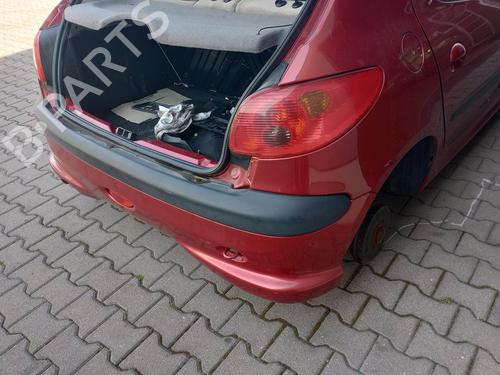 Rear bumper PEUGEOT 206 Hatchback (2A/C) 1.4 16V | BP27231549C8 