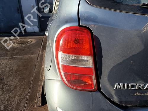 Used Left taillight Left taillight NISSAN MICRA IV (K13K, K13KK) 1.2 (80 hp) 33611582 33611582
