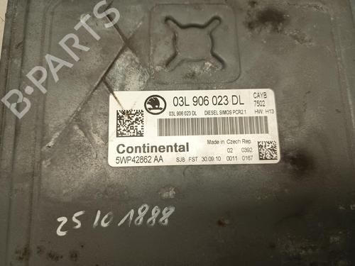 Engine control unit (ECU) SKODA FABIA II Combi (545) 1.6 TDI | BP32762463M57 - Image 2