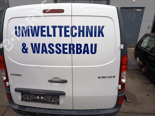 Used Right tailgate Right tailgate MERCEDES-BENZ CITAN Box Body/MPV (W415) 109 CDI (415.601, 415.603, 415.605) (90 hp) 35916858 35916858