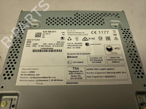 Radio SKODA RAPID Spaceback (NH1) 1.4 TDI | BP32763126E6  - Image 5