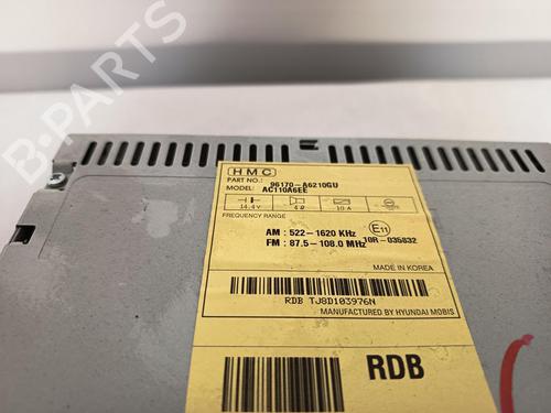 Radio HYUNDAI i30 Coupe 1.4 | BP32761707E6 - Image 3