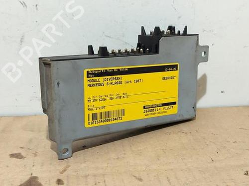 Used Electronic module Electronic module MERCEDES-BENZ S-CLASS (W126) 420 SE, SEL (126.034) (218 hp) 39905332 39905332