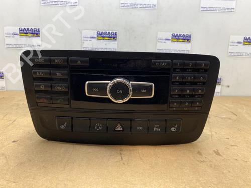 Used Radio Radio MERCEDES-BENZ B-CLASS Sports Tourer (W246, W242) B 180 CDI (246.200) (109 hp) 38853241 38853241
