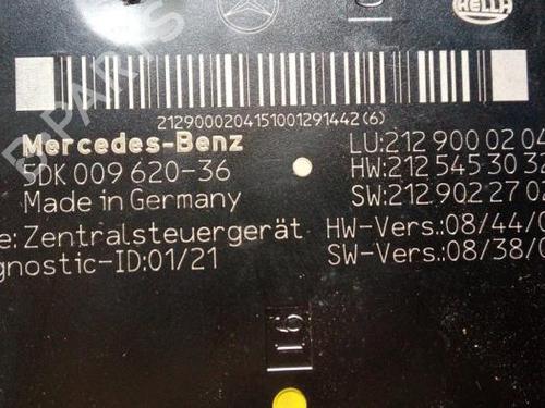 Electronic module MERCEDES-BENZ E-CLASS T-Model (S212) E 250 CDI / BlueTEC (212.203, 212.204) | BP38855327M83 - Image 3