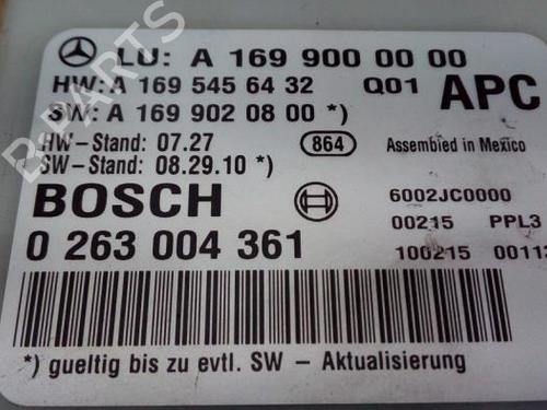 Electronic module MERCEDES-BENZ A-CLASS (W169) A 160 CDI (169.006, 169.306) | BP38854002M83 - Image 4