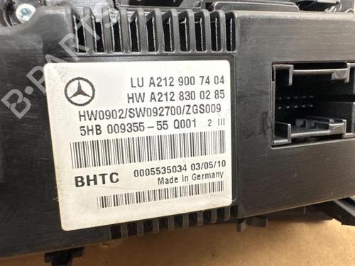 Climate control MERCEDES-BENZ E-CLASS (W212) E 250 CDI / BlueTEC (212.003, 212.004) | BP38850118I5 - Image 3