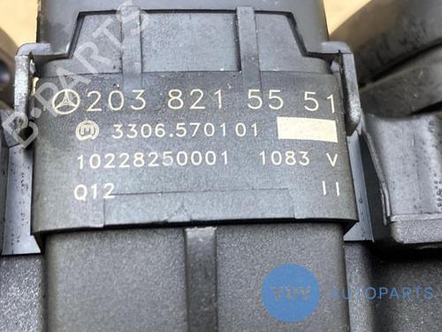 Warning switch MERCEDES-BENZ C-CLASS (W203) C 200 Kompressor (203.042) | BP25956655I22 