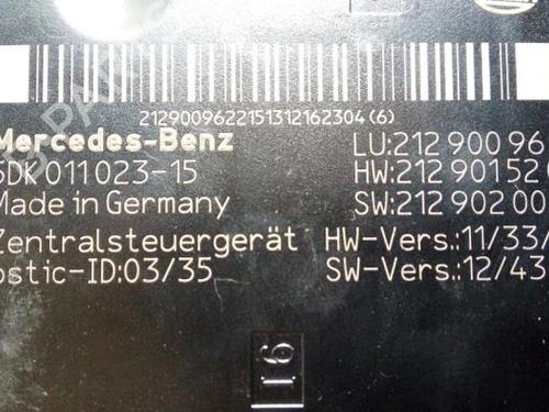 Electronic module MERCEDES-BENZ E-CLASS (W212) E 250 CDI / BlueTEC (212.003, 212.004) | BP38854833M83  - Image 6