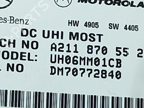 Electronic module MERCEDES-BENZ E-CLASS (W211) E 200 CDI (211.007) | BP40065318M83 - Image 3