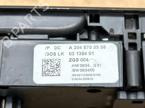 Switch MERCEDES-BENZ C-CLASS (W204) C 200 Kompressor (204.041) | BP38818513I30 - Image 3