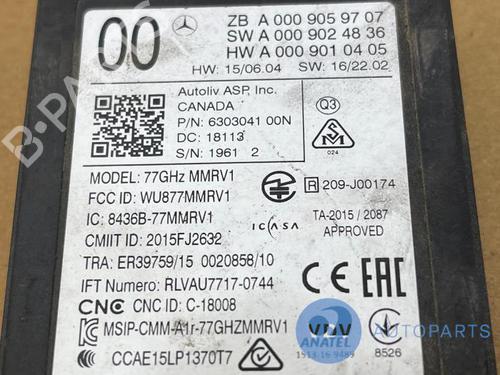 Electronic module MERCEDES-BENZ E-CLASS T-Model (S213) AMG E 63 S 4-matic+ (213.289) | BP26571495M83 