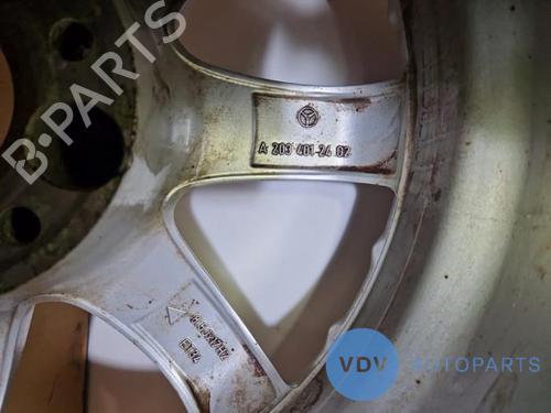 Felg MERCEDES-BENZ C-CLASS (W203) C 200 Kompressor (203.042) | BP25970623C45 
