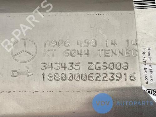 Catalyst MERCEDES-BENZ SPRINTER 3,5-t Platform/Chassis (B906) 319 CDI / BlueTEC (906.131, 906.133, 906.135, 906.231,... | BP29384038M10 