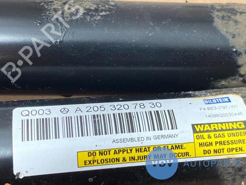 Right rear shock absorber MERCEDES-BENZ C-CLASS (W205) C 220 BlueTEC / d (205.003) | BP25952160M19 