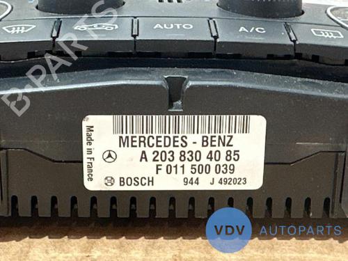 Climate control MERCEDES-BENZ C-CLASS (W203) C 200 CDI (203.007) | BP25948593I5 