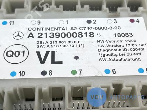 Elektronisk modul MERCEDES-BENZ E-CLASS (W213) E 200 (213.042) | BP29466328M83 