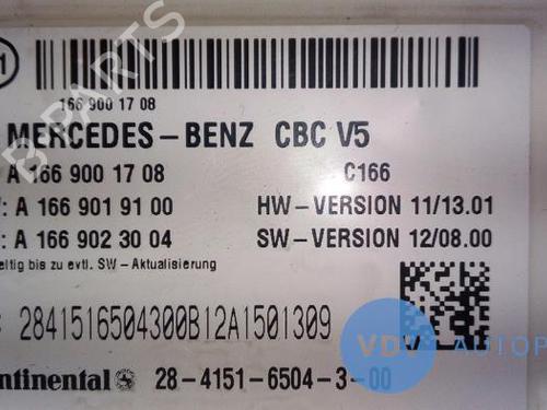 Electronic module MERCEDES-BENZ M-CLASS (W166) ML 350 BlueTEC 4-matic (166.024, 166.023) | BP25943853M83 