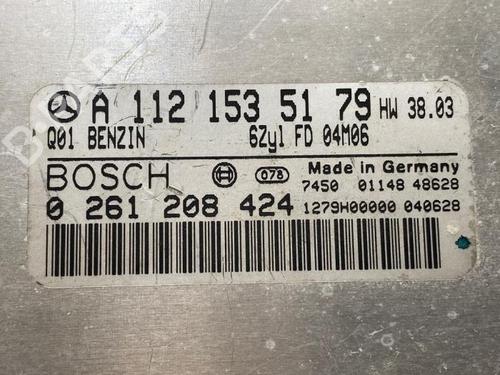 Engine control unit (ECU) MERCEDES-BENZ C-CLASS (W203) C 270 CDI (203.016) | BP38844551M57 - Image 4
