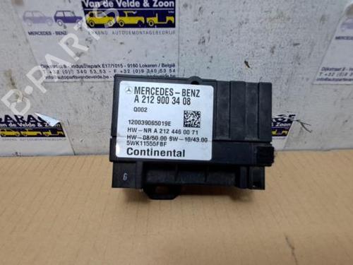 Used Electronic module Electronic module MERCEDES-BENZ E-CLASS (W212) E 350 BlueTEC 4-matic (212.094) (258 hp) 39936308 39936308
