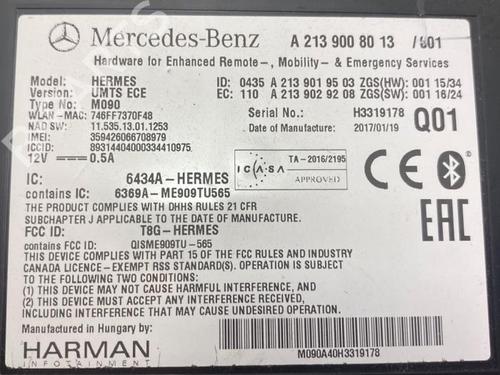 Electronic module MERCEDES-BENZ E-CLASS (W213) E 350 d 4-matic (213.034) | BP38841519M83 - Image 3