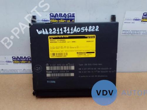 Used Control unit MERCEDES-BENZ S-CLASS (W221, V221) S 500 (221.071, 221.171) (388 hp) 25947635