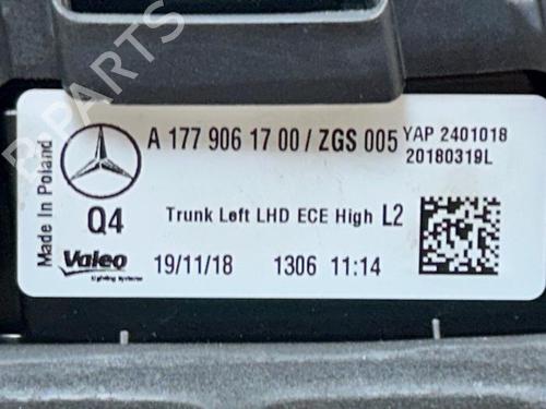 Right taillight MERCEDES-BENZ A-CLASS (W177) A 180 d (177.003) | BP39060408C35 - Image 4