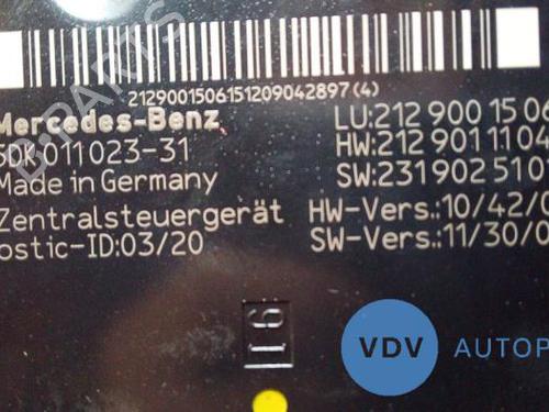Electronic module MERCEDES-BENZ E-CLASS T-Model (S212) E 350 CDI 4-matic (212.289) | BP25943722M83 