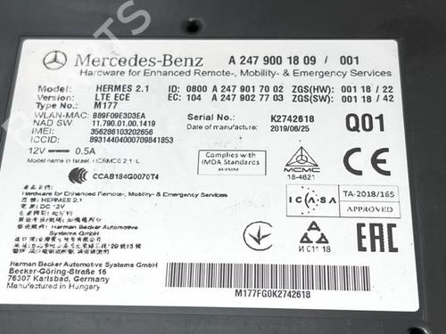 Electronic module MERCEDES-BENZ A-CLASS (W177) A 250 e (177.086) | BP38823508M83 - Image 3