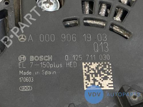 Alternator MERCEDES-BENZ A-CLASS (W176) A 180 (176.042) | BP25952570M7 