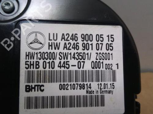 Climate control MERCEDES-BENZ A-CLASS (W176) A 180 (176.042) | BP38855152I5 - Image 5