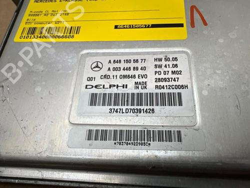 Engine control unit (ECU) MERCEDES-BENZ E-CLASS (W211) E 280 (211.054) | BP38834693M57 - Image 2