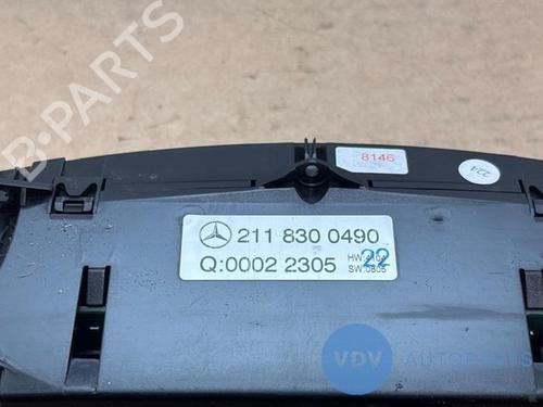 Climate control MERCEDES-BENZ E-CLASS (W211) E 220 CDI (211.006) | BP29568054I5 