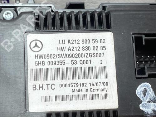 Climate control MERCEDES-BENZ E-CLASS (W212) E 200 CDI / BlueTEC (212.005, 212.006) | BP38850047I5 - Image 3