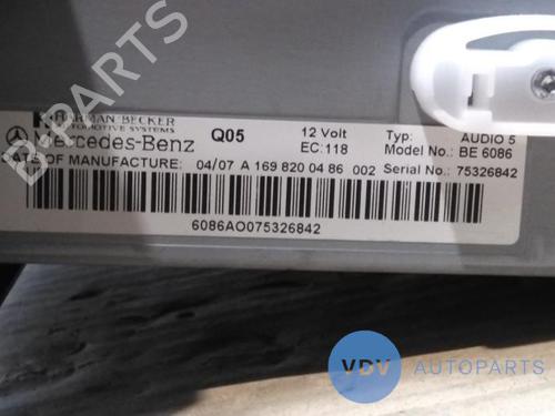 Radio MERCEDES-BENZ A-CLASS (W169) A 170 (169.032, 169.332) | BP25942867E6 