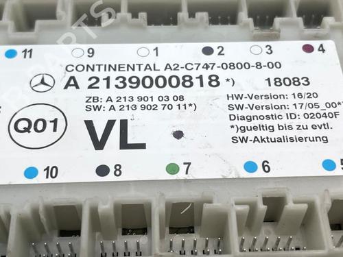 Electronic module MERCEDES-BENZ E-CLASS (W213) E 220 d (213.004) | BP38824524M83 - Image 3