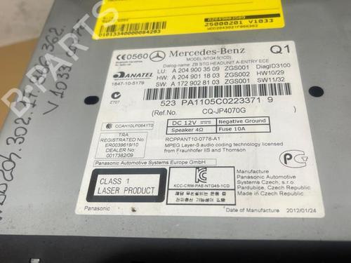 Radio MERCEDES-BENZ C-CLASS Coupe (C204) C 220 CDI (204.302) | BP38826073E6 - Image 3