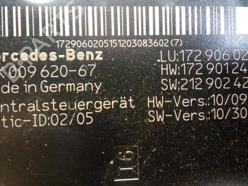 Electronic module MERCEDES-BENZ SLK (R172) 200 (172.448) | BP38855232M83 - Image 3