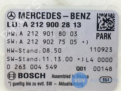 Electronic module MERCEDES-BENZ E-CLASS (W212) E 220 CDI | BP25945119M83 