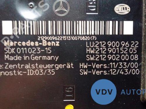 Elektronisk modul MERCEDES-BENZ E-CLASS (W212) E 250 CDI / BlueTEC (212.003, 212.004) | BP25943698M83 