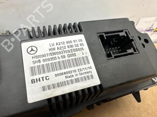 Climate control MERCEDES-BENZ E-CLASS (W212) E 200 CDI / BlueTEC (212.005, 212.006) | BP38850108I5 - Image 3