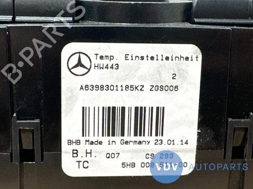 Climate control MERCEDES-BENZ VITO / MIXTO Van (W639) 110 CDI (639.601, 639.603, 639.605) | BP25948678I5 