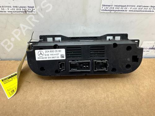 Climate control MERCEDES-BENZ C-CLASS (W204) C 200 CDI (204.001) | BP38850166I5 - Image 3